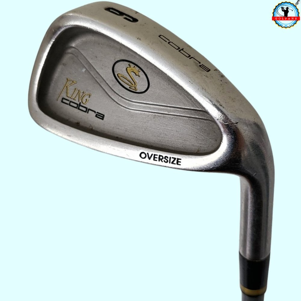 King Cobra Oversize Single 6 Iron, Right Handed-Graphite Firm-Flex 37.5"L